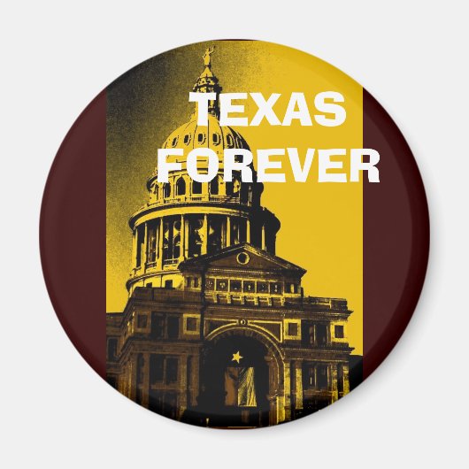 TEXAS FOREVER MAGNEET (Voorkant)
