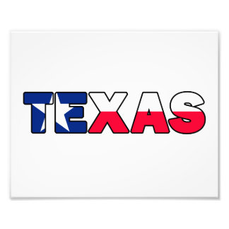 Texas Foto Afdruk