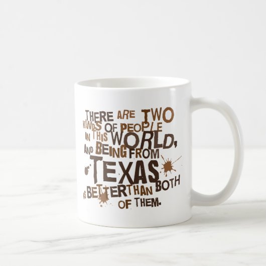 Texas (Funny) Gift Koffiemok (Rechts)