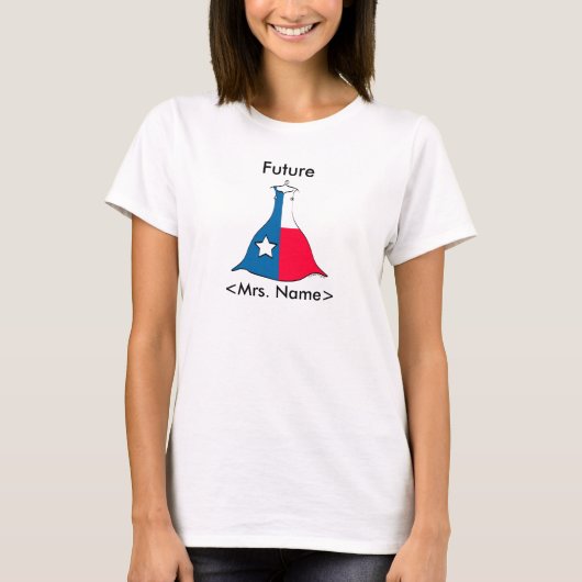 Texas Future Mrs T-shirts (Voorkant)