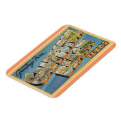 Texas, Galveston Beach Magnet (Côté Gauche)