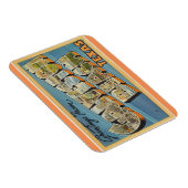 Texas, Galveston Beach Magnet Magneet (Rechterzijde)