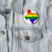 Texas Gay Pride Ronde Button 5,7 Cm (In situ)