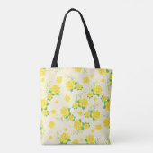 Texas, Gele Rose Tote Bag (Achterkant)