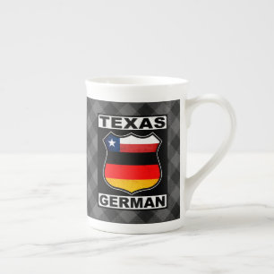 Texas German American Porselein Kop