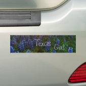 TEXAS GIRL-BUMPERSTICKER BUMPERSTICKER (Op auto)