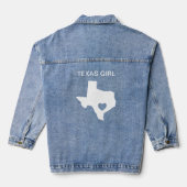 Texas Girl State Map personnalisée (Verso)