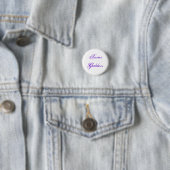 Texas Goddess Ronde Button 3,2 Cm (In situ)