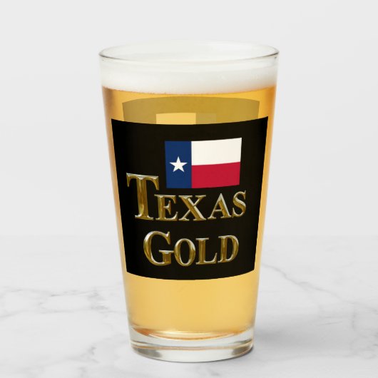 TEXAS GOLD GLAS (Voorkant gevuld)