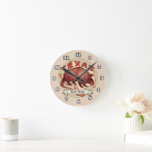 Texas gordeldier ronde klok (Huis)