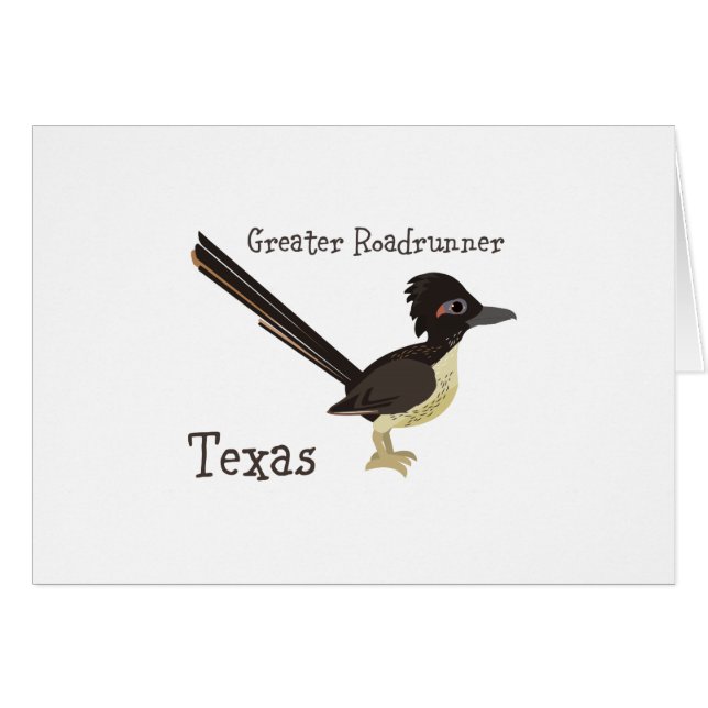 Texas Greater Roadrunner (Devant Horizontal)