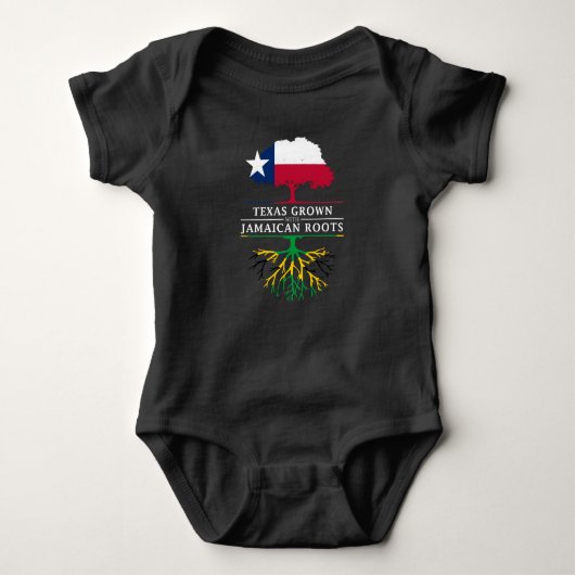Texas Grown Jamaican Roots Romper (Voorkant)