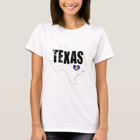  Texas Heart top (Voorkant)