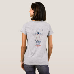 Texas Heli Bash T-shirt ontwerp 2. Grijs T-shirt.