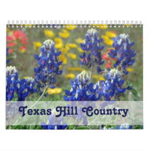 Texas Hill Country 2024 Calendrier