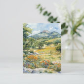 Texas Hill Country Briefkaart (Staand voorkant)