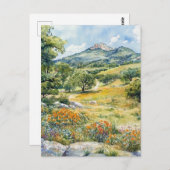 Texas Hill Country Briefkaart (Voorkant / Achterkant)