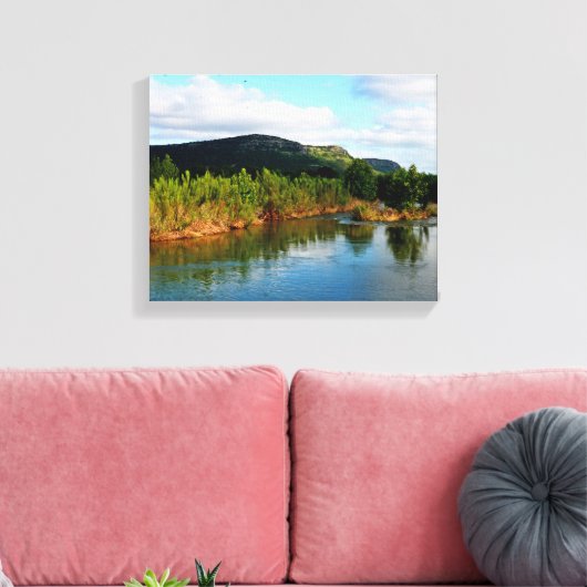 Texas Hill Country Canvas Afdruk (Insitu (Woonkamer))