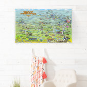 Texas Hill Country Cartoon Map Spandoek (Insitu)