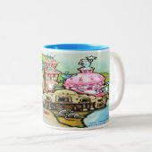 Texas Hill Country Coffee Mug à deux tons (Devant droit)