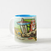 Texas Hill Country Coffee Mug à deux tons (Devant gauche)