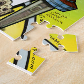 Texas Hill Country Fun Map Legpuzzel (Zijkant)