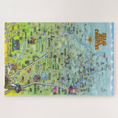 Texas Hill Country Fun Map Legpuzzel (Horizontaal)