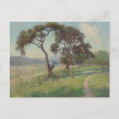 Texas Hill Country Landschap, Onderdonk Briefkaart (Voorkant)