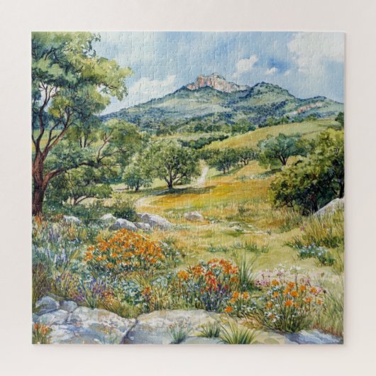 Texas Hill Country Legpuzzel (Verticaal)