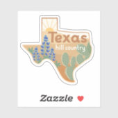 Texas Hill Country Sticker (Vel)