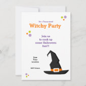 Texas Hocus Pocus Halloween Kaart (Achterkant)