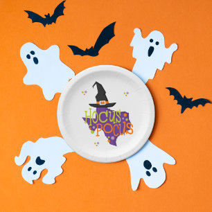 Texas Hocus Pocus Halloween Papieren Bordje