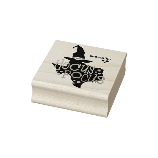 Texas Hocus Pocus Halloween Rubberstempel (Stempel)