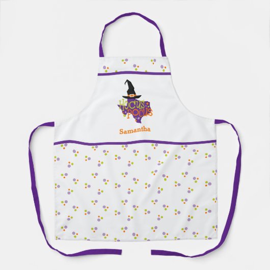 Texas Hocus Pocus Halloween Schort (Voorkant)