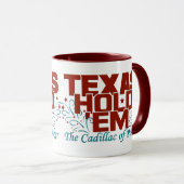 Texas Hold 'Em Poker tasses (Devant droit)