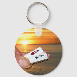 Texas Hold "em Sunset Sleutelhanger