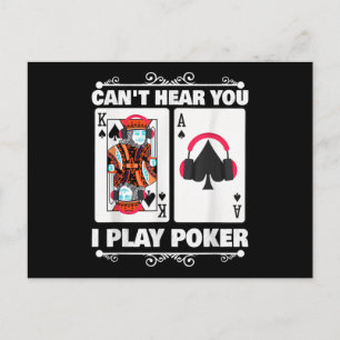 Texas Holdem Poker Cant hoort je dat ik poker spee Feestdagenkaart