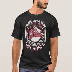 Texas Holdem Poker Quote voor een poker meisje T-shirt