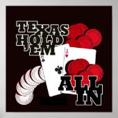 Texas-Holdem Poster (Voorkant)