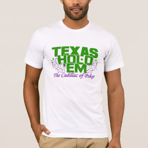 Texas Hold'Em shirt - kies stijl en kleur