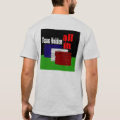 Texas Holdem. T-shirt (Achterkant)