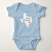 Texas Home Grown State T-shirt (Voorkant)