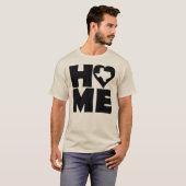 Texas Home Heart State T - shirts T-Shirt (Voorkant volledig)