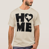 Texas Home Heart State T - shirts T-Shirt (Voorkant)