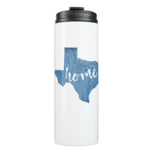 Texas Home Hout Grain Thermosbeker