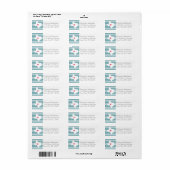 Texas Home State Love Weddenschap met aangepast ha Etiket (Full Sheet)