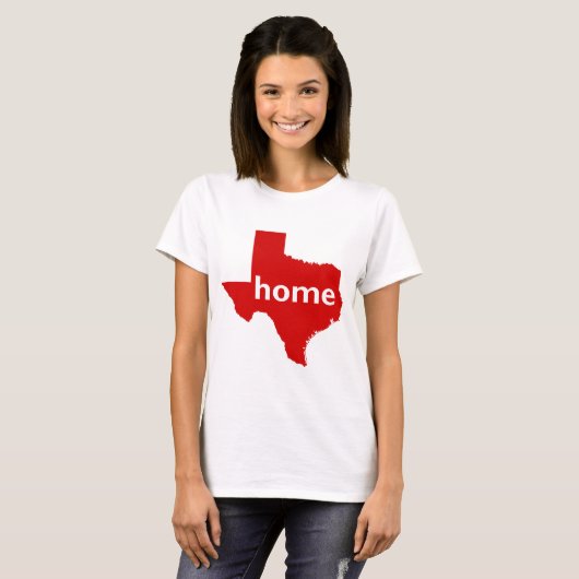 Texas Home T-shirt (Voorkant volledig)