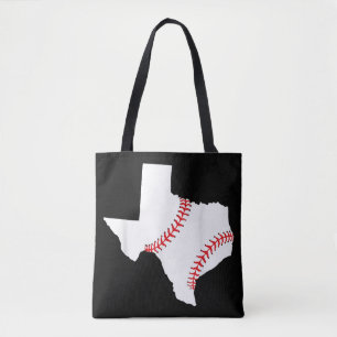 Texas Honkbal Staat grappig Texas Honkbal Draagtas