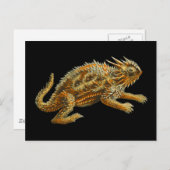 Texas Horned Lizard Briefkaart (Voorkant / Achterkant)