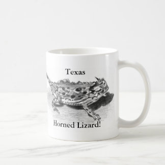 Texas Horned Lizard, Horny Toad Koffiemok
